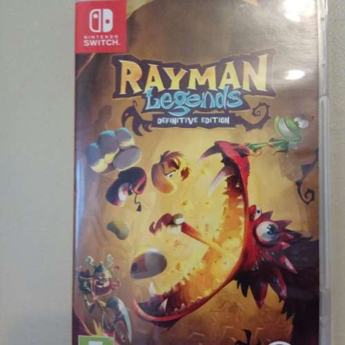 二手Switch遊戲： 雷曼 Rayman Lengends