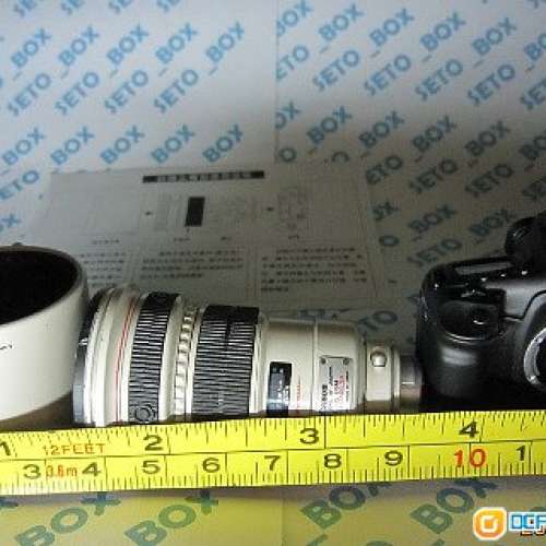 Canon EOS 1Ds Mark III 200定焦鏡連白罩限量相機模型 figure model