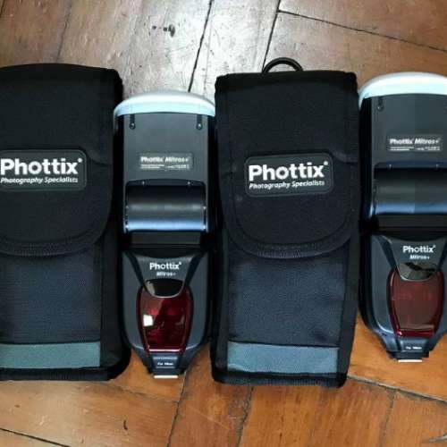 Phottix Mitros+ TTL 收發一體閃光燈 兩支（Nikon）