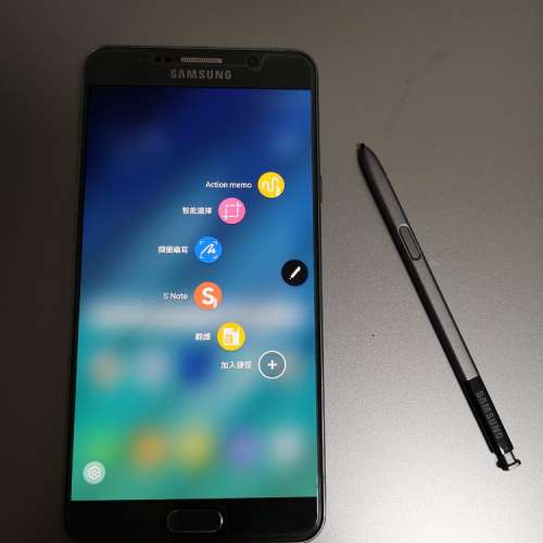 9成新，Samsung Note 5, 銀色行貨 (x 華為 iphone 小米)
