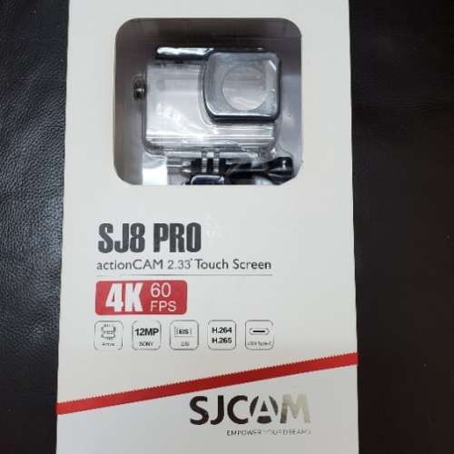 Sj8 pro SJCAM SJ8 PRO 4k 60FPS CAM 99%新另購其他配件