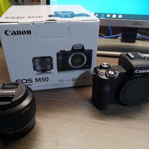 Canon EOS M50 KIT EF-M 15-45mm f/3.5-6.3 IS STM