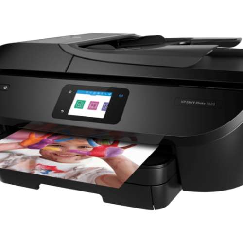 [全新未開箱公司抽獎禮物]HP Envy 7820 手機列印相片 無線列印機 Printer 連墨水