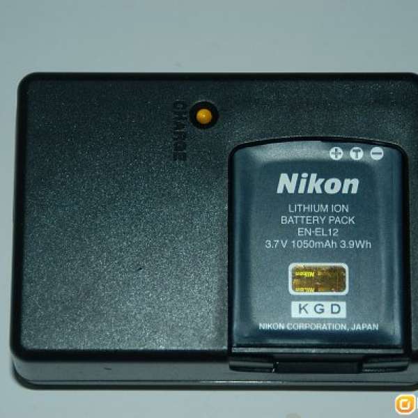 全新 Nikon EN-EL12 電池 的代用充電器