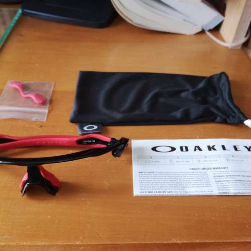 95% Oakley Radar ev 009275 太陽鏡框+配件