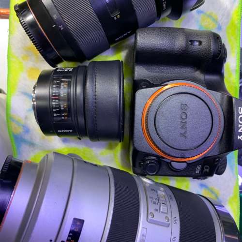 Sony a99II 24-70mm 2.8 16mm2.8 70-400mm