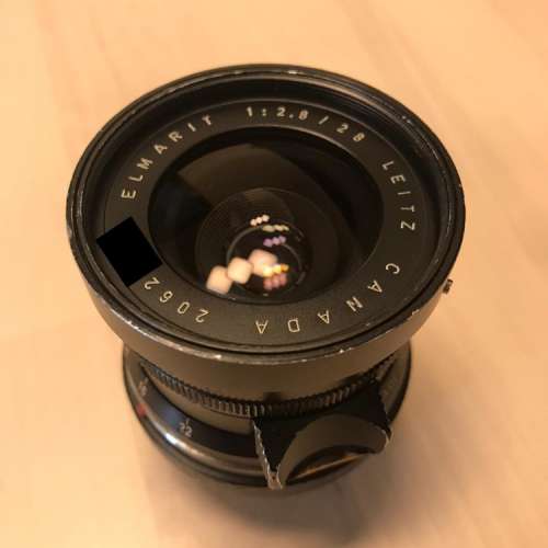 Leica 28mm f2.8 9element 黑漆露銅 紅字 九枚玉 非35mm 50mm 90mm