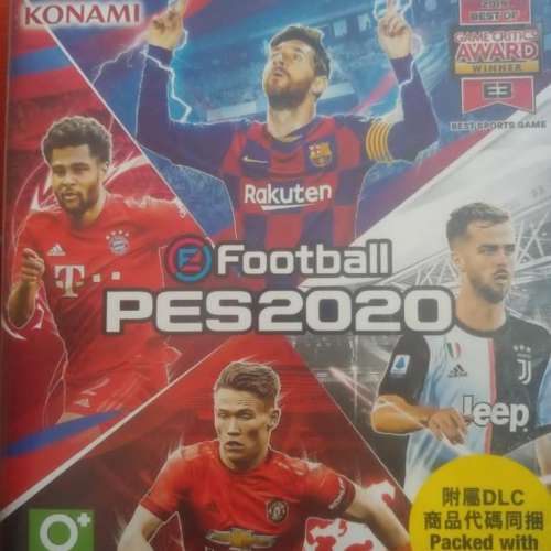 PES2020 PS4(有code)