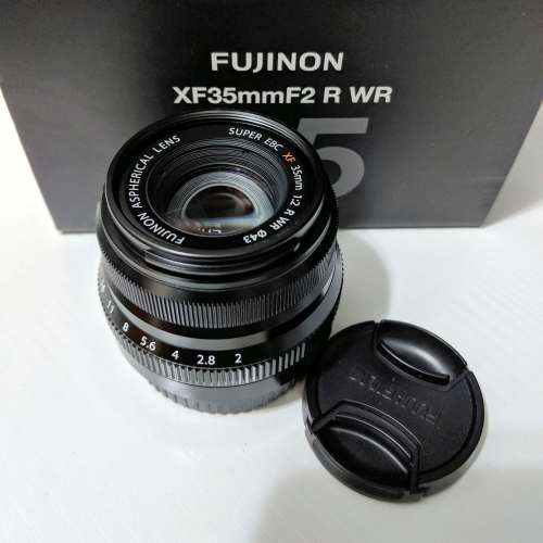 Fujifilm富士 XF35mm F2 R WR (99%新淨) / 原廠金屬遮光罩 (99%新淨)