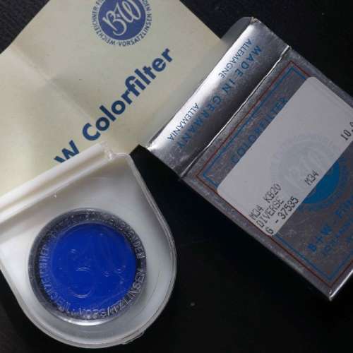 B&W blue filter 34mm
