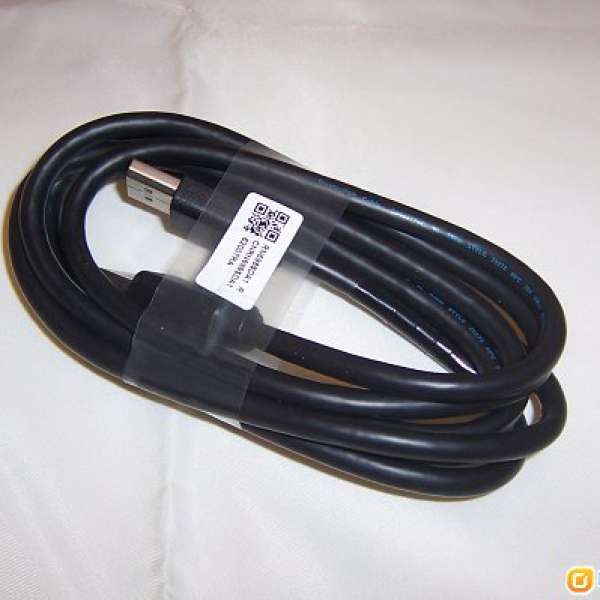 全新 Dell 跟機 DisplayPort Cable 2M RN698 (Male to Male)