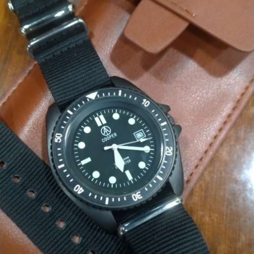 British COOPER SUBMASTER PVD SAS SBS MILITARY DIVERS WATCH