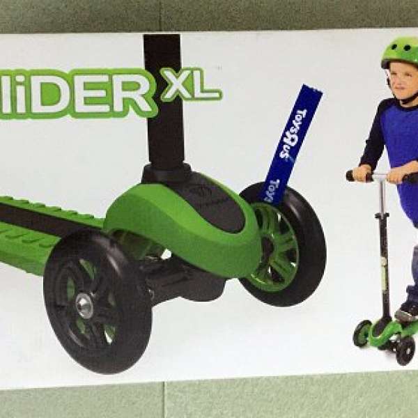 全新 Y Glider XL (綠色) 三輪兒童滑板車 HK$400.00