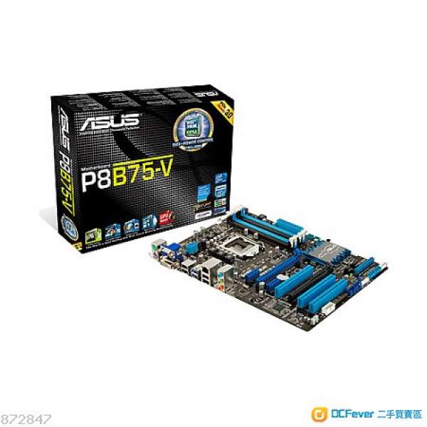 i7 3770+Asus P8B75-V (4核心8線程高效能打機組合)