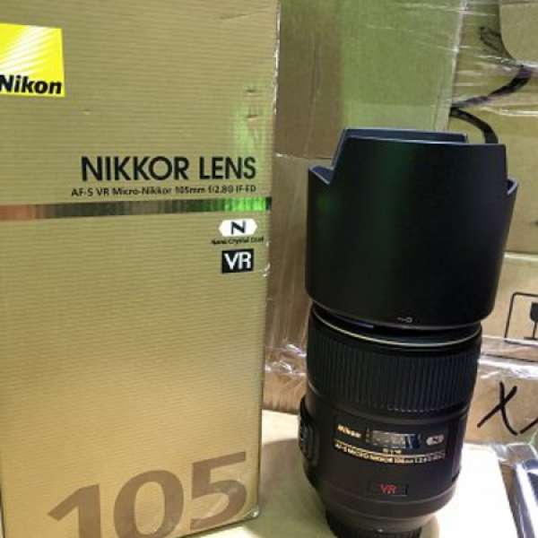 Nikon 105mm VR macro  over95%新