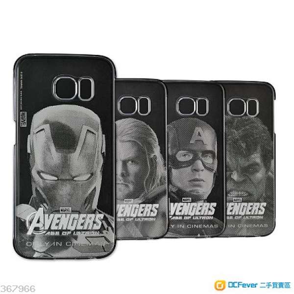 原廠正貨Samsung x Marvel Avengers Galaxy S6/S6 Edge Clear Cover 復仇者聯盟保護殼