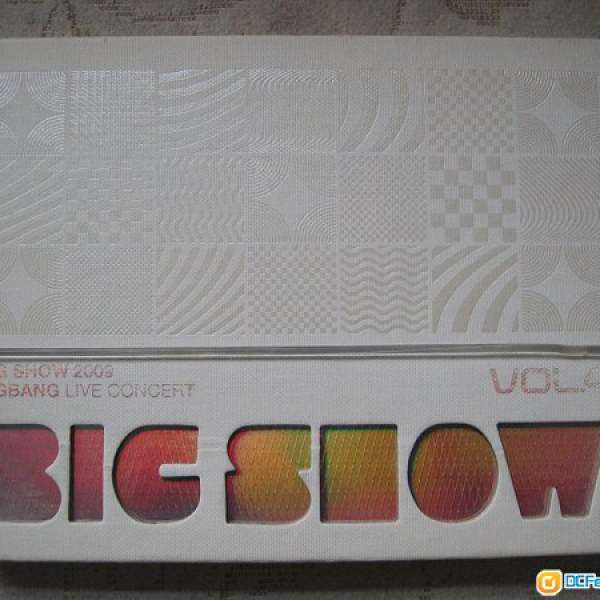 2009 BIGBANG LIVE CONCERT :BIGSHOW: VOL.4 Audio CD Booklet Set