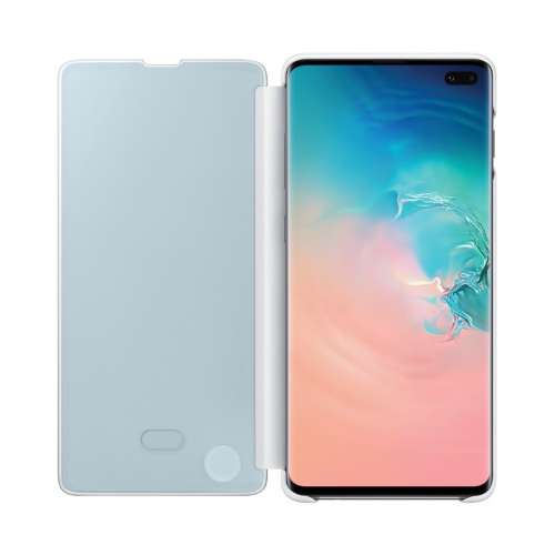 Samsung Galaxy S10+ Clear View Flip Cover Case全透視感應皮套EF-ZG975,全新原廠正...