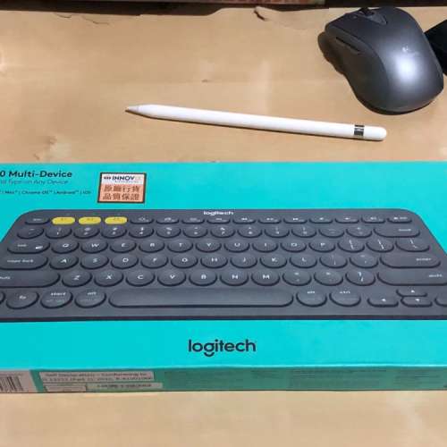 Logitech K380 Multi-Device Bluetooth Keyboard 藍牙鍵盤 ipad pro