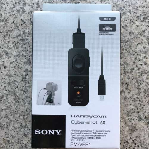 全新未使用SONY RM-VPR1 快門線/遙控器 (合A9,A73,A7R3用)