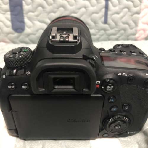 Canon 6D Mark II with lens