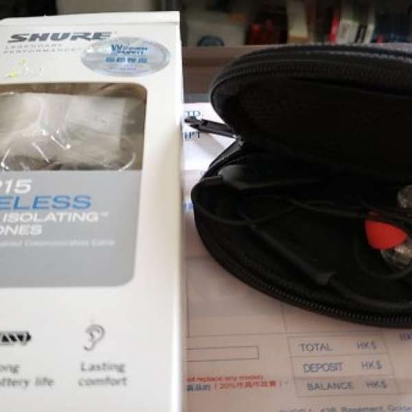 Shure SE215 Wireless 耳機
