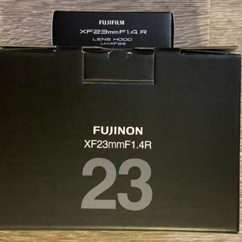 Fujifilm XF 23 F1.4 R 極新淨 有保 + 原廠方Hood (LH-XF23)