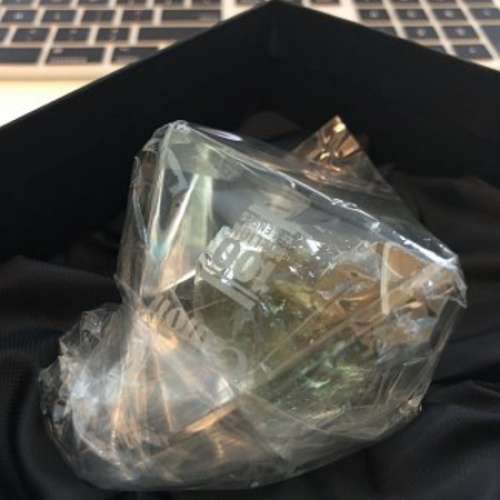 CANON佳能原廠EF 100 Million螢石結晶紙鎮限量紀念品