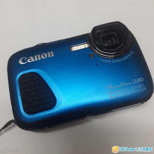 Canon  D30 防水 防塵相機 GPS， 2014出品