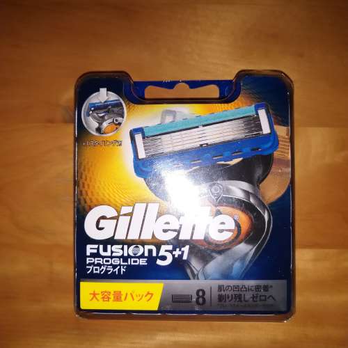 - 吉列 Gillette Fusion Proglide 吉列無感系列 剃鬚刀頭 8片裝