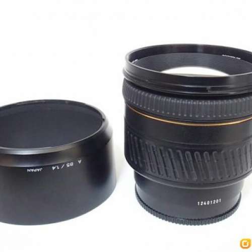 Minolta AF 85mm f1.4 G 加EA-4 用在sony A7R3绝配