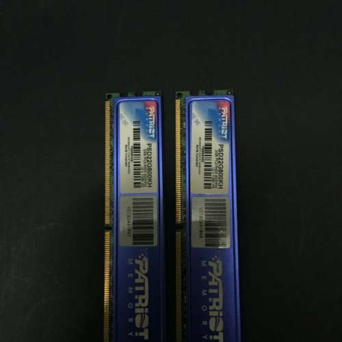 4 GB PATRIOT MEMORY X 2 for PC