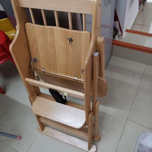 寶寶/兒童實木餐椅