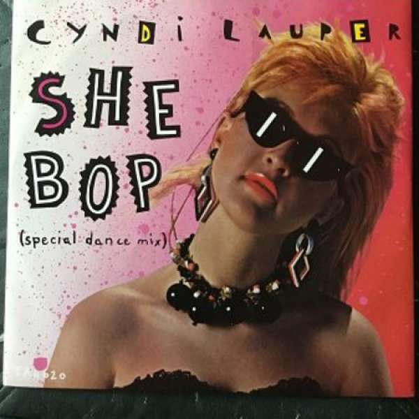 Cyndi Lauper。She Bop。黑膠唱片（黑膠碟）LP