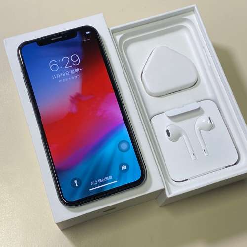 iPhone X 256GB 灰色 (Space Grey) 2018年6月CSL 台機