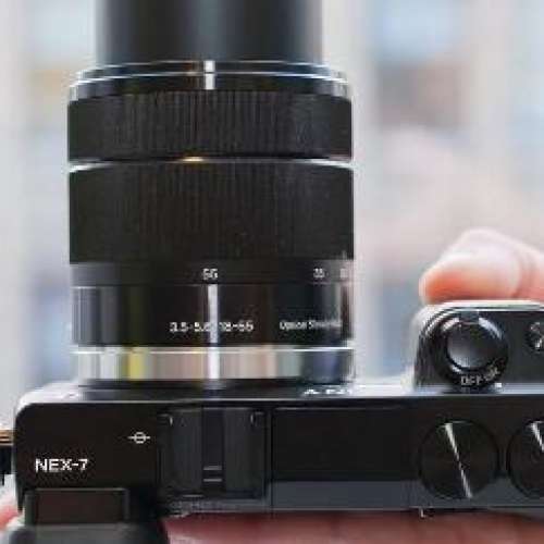 （二手）SONY NEX-7 連 E 18-55mm (f/3.5-5.6) OSS 鏡頭 無反相機, 可換鏡頭, 旅行...
