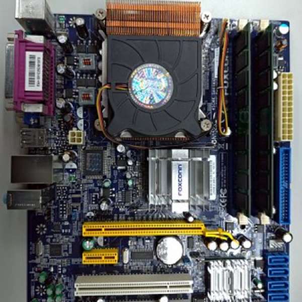 Intel Pentium Dual E2180 + Foxconn 主機板 45CMX + 4G RAM