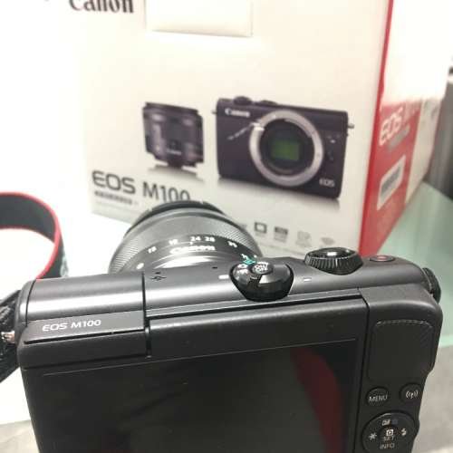 Canon EOS-M100連15-45MM鏡頭
