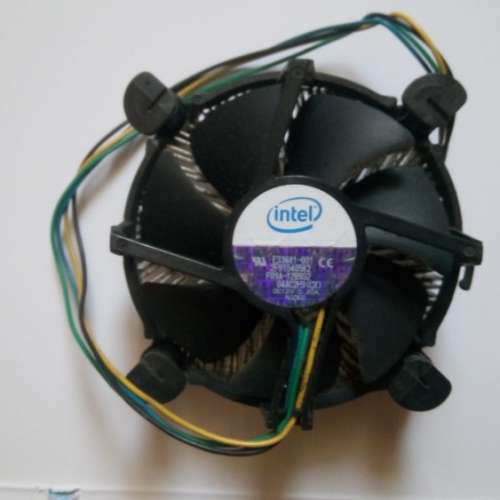 電腦原裝 Intel CPU 散熱風扇 775 socket