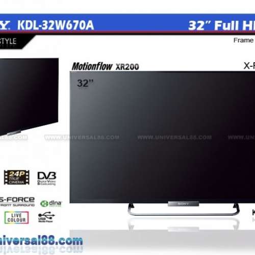 SONY KDL-32W670A全高清智能電視