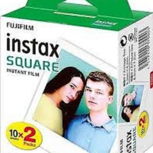 20 Shot Pack Fuji Instax Square Film for Fujifilm Instax SQ10 / SQ20
