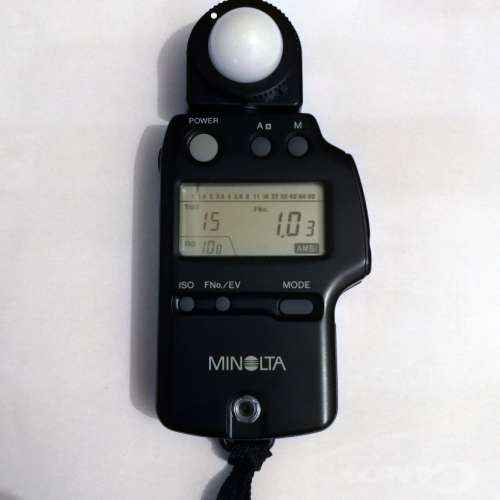 Minolta IV F auto flash light meter