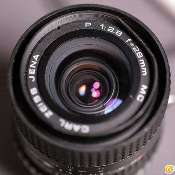 Carl Zeiss Jena 28mm f2.8 (Made in Germany)