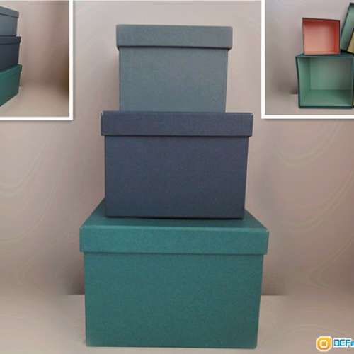 清貨 ~ 全新 出口 禮物盒 紙盒 儲物盒 收納盒 (多款)