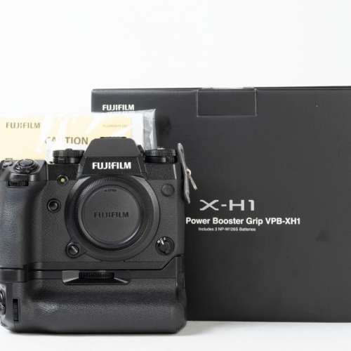 || || Fujifilm X-H1 with Vertical Power Booster Grip VPB-XH1, Like New ||