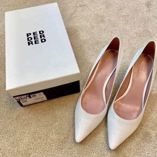 PEDDER RED White heels 2.5 inches Size 39