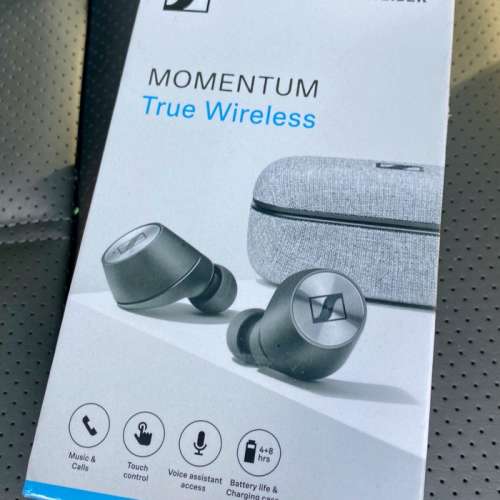 新淨 Sennheiser Momentum True Wireless 全套齊行貨有保養