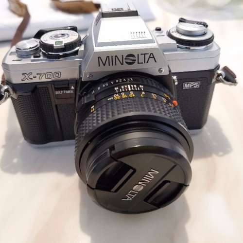 Minolta x-700 + MD 50mm 1.4 鏡頭