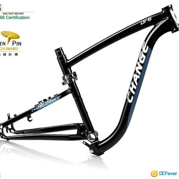 (Last one) CHANGE DF-633B mtb 可摺26"爬山單車架 (淨架/黑色) change bike XC