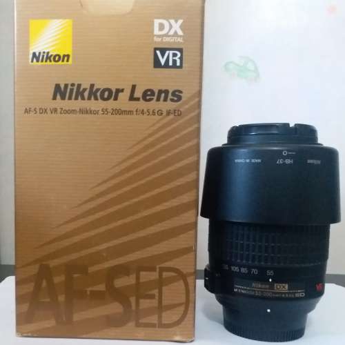 Nikon AF-S DX VR Nikkor 55-200mm f/4-5.6G IF-ED Len